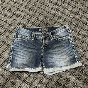 Silver Shorts size 28
